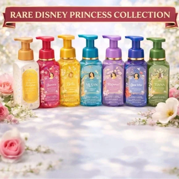 PICK ONE. Bath & Body Works Disney Princess Foaming Soaps - Picture 1 of 2